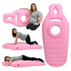 Matelas Gonflable pour Femme Enceinte - Rose