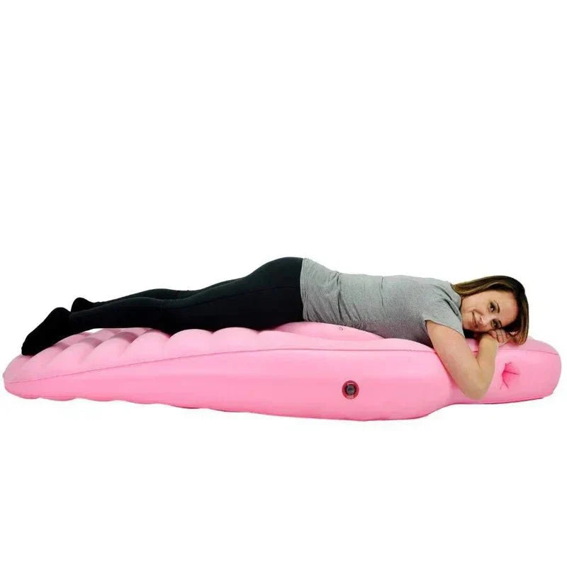 Matelas Gonflable pour Femme Enceinte - Rose