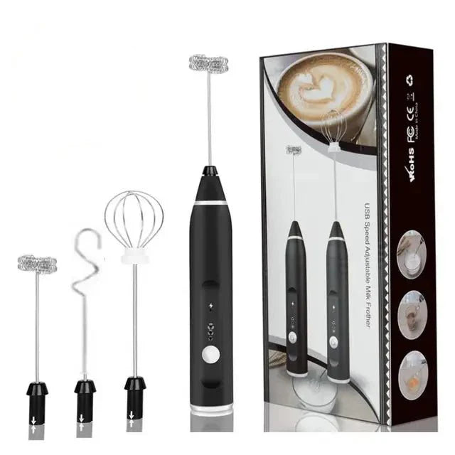 Mini Mixeur Lait - Noir