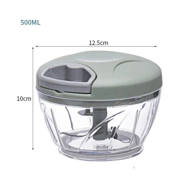Mini Mixeur Manuel - Vert 500ml