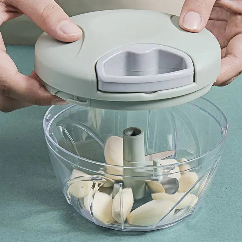Mini Mixeur Manuel - Vert 500ml