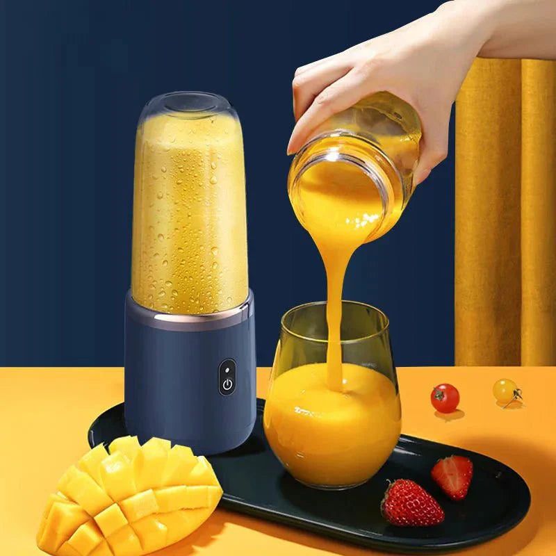 Mini Mixeur Rechargeable - Bleu