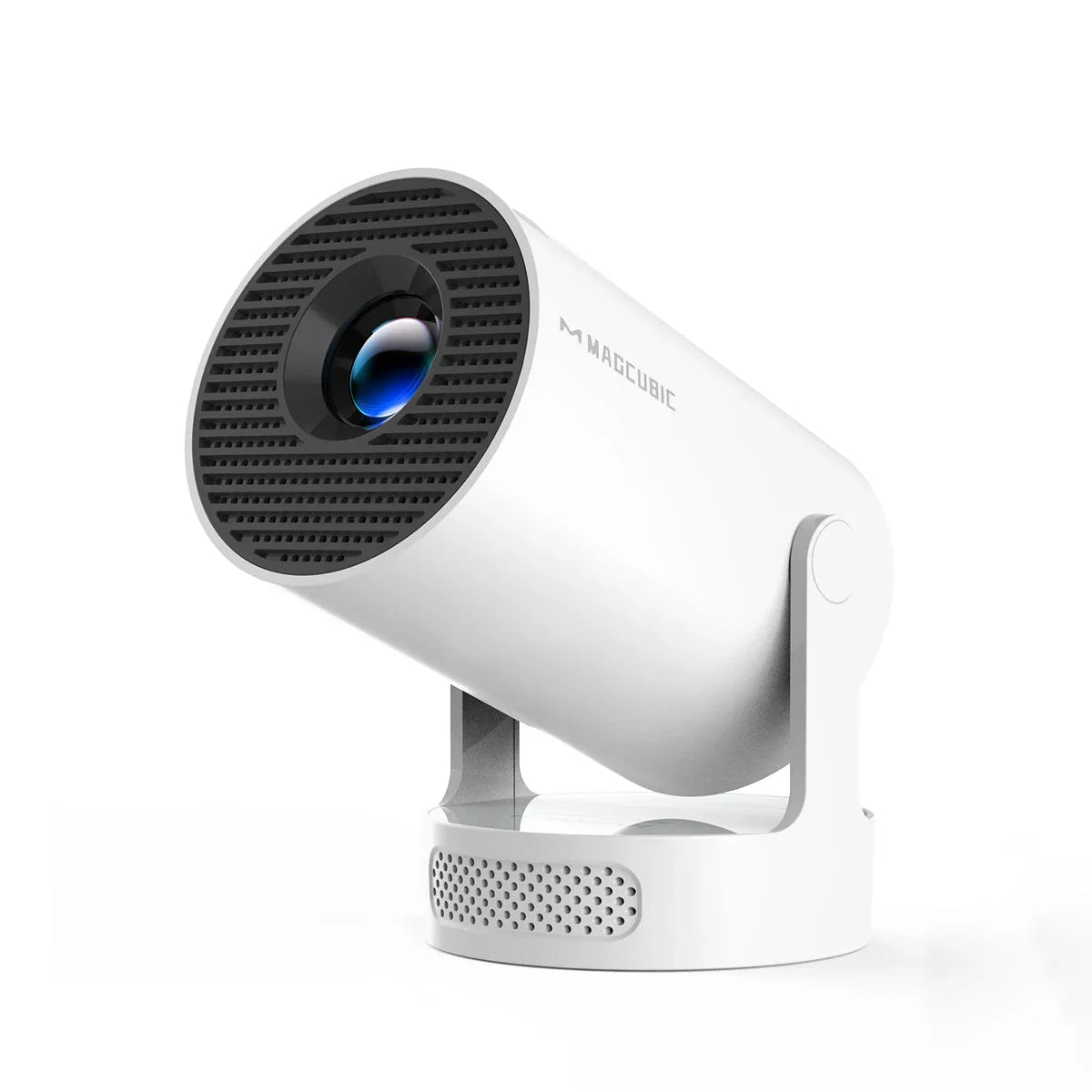 Mini Retroprojecteur Portable - Blanc + Haut parleur 5W