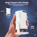 Mini Retroprojecteur Portable - Gris + Haut parleur 5W