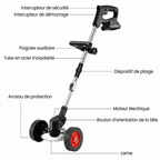 Mini Tondeuse Gazon Électrique -