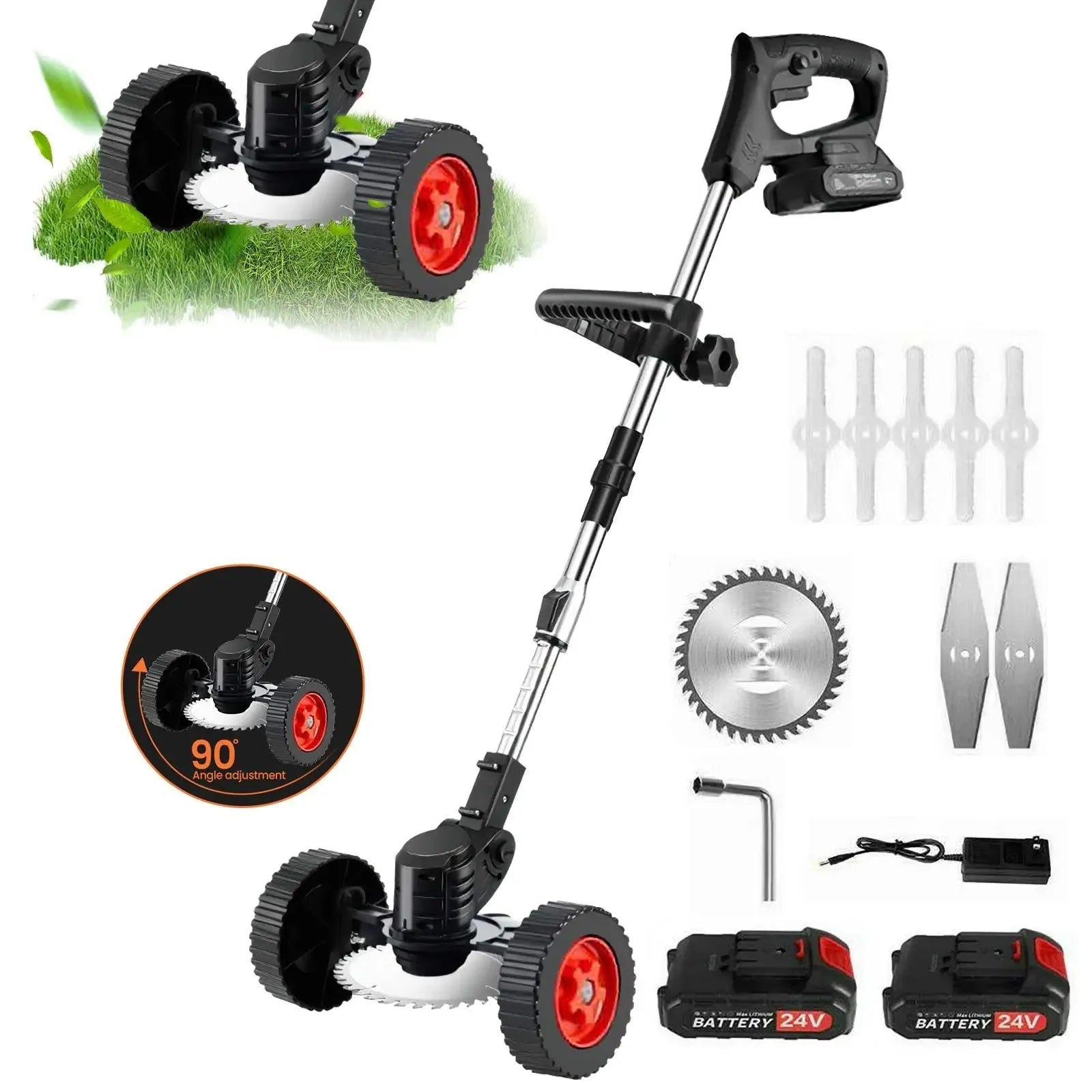 Mini Tondeuse Gazon Électrique -