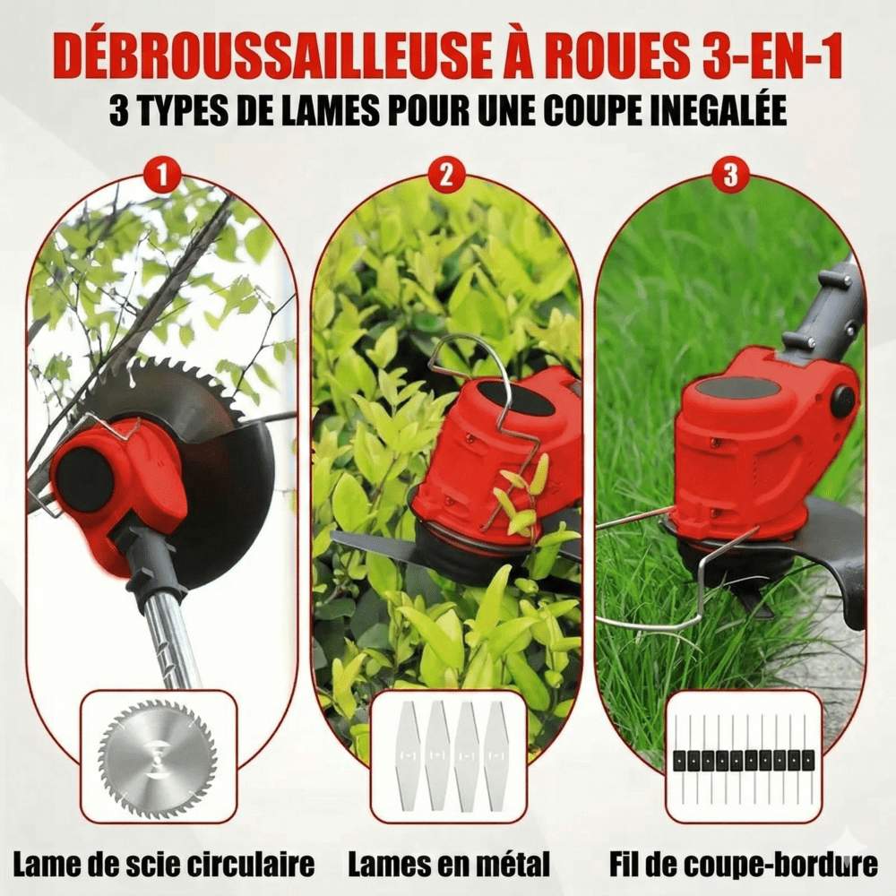 Mini Tondeuse Gazon Électrique -