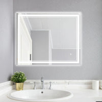 Miroir LED Salle de Bain Rectangulaire 70x90cm -