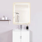 Miroir LED Salle de Bain Rectangulaire 70x90cm -