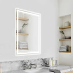 Miroir LED Salle de Bain Rectangulaire 70x90cm -