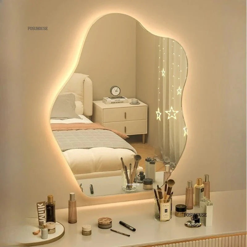 Miroir Salle de Bain LED Organique - 39X60cm - A