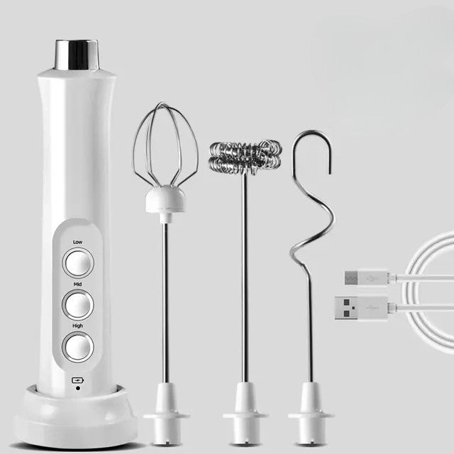 Mixeur Plongeant Rechargeable - Blanc