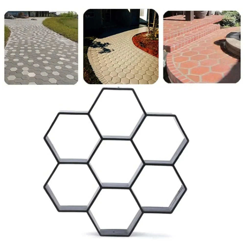 Moule Pavage Multi - Formes pour Allées & Jardin - A