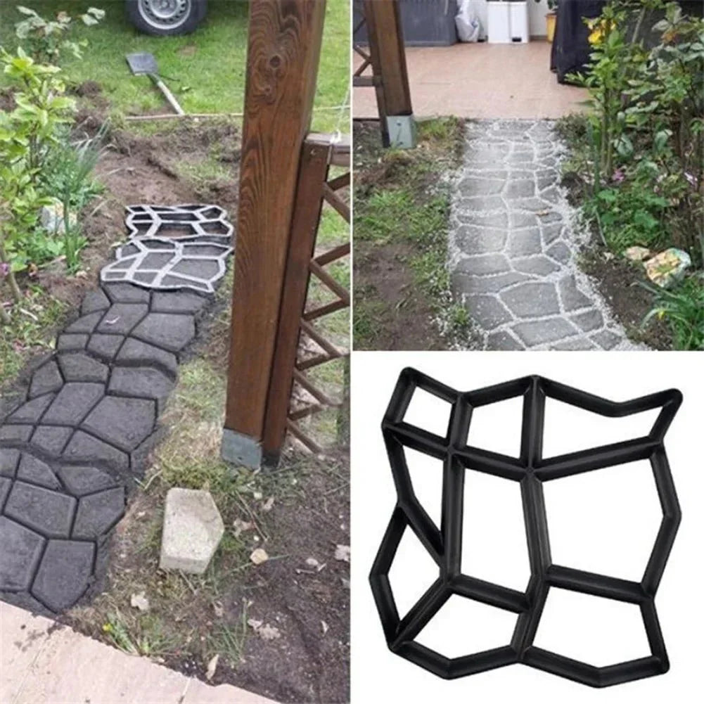 Moule Pavage Multi - Formes pour Allées & Jardin - A