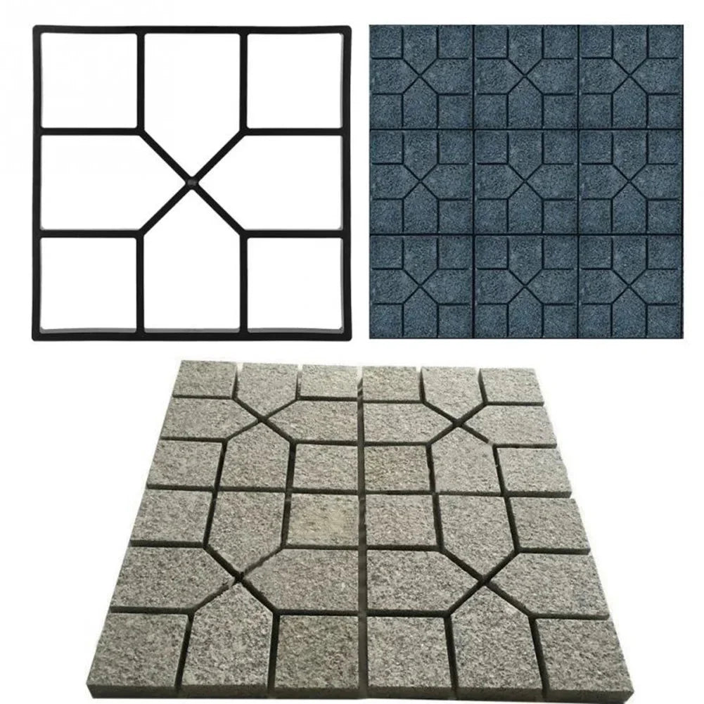 Moule Pavage Multi - Formes pour Allées & Jardin - A