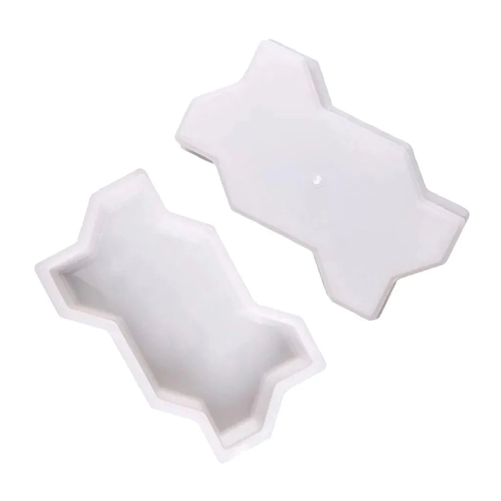 Moule pour Dalle Carrée Jardin & Allée Motifs Géométriques - A
