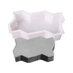 Moule pour Dalle Carrée Jardin & Allée Motifs Géométriques - A