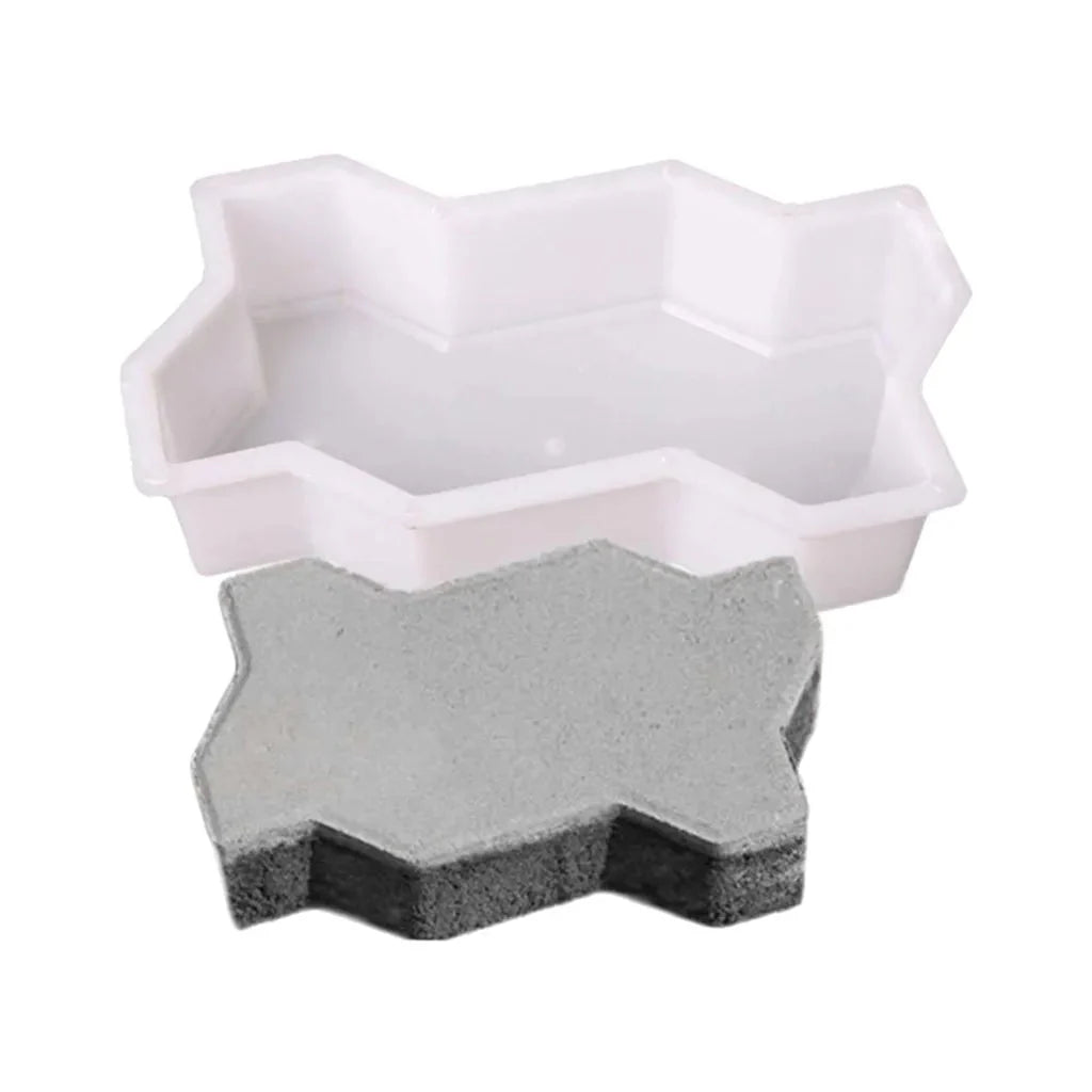 Moule pour Dalle Carrée Jardin & Allée Motifs Géométriques - A