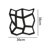 Moule pour Dalle Décorative Motif Rosace Allée & Jardin -