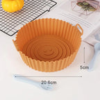Moule Silicone Carré pour Air Fryer - D