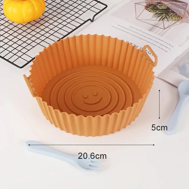 Moule Silicone Carré pour Air Fryer - D