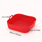 Moule Silicone Carré pour Air Fryer - L