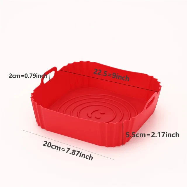Moule Silicone Carré pour Air Fryer - L