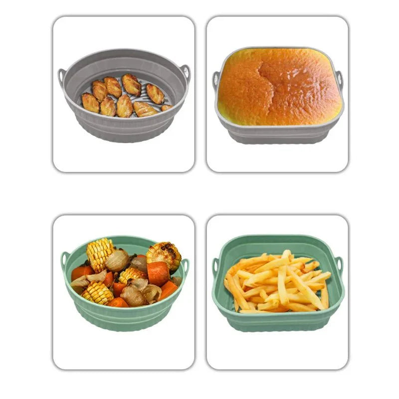Moule Silicone Rétractable Air Fryer - A