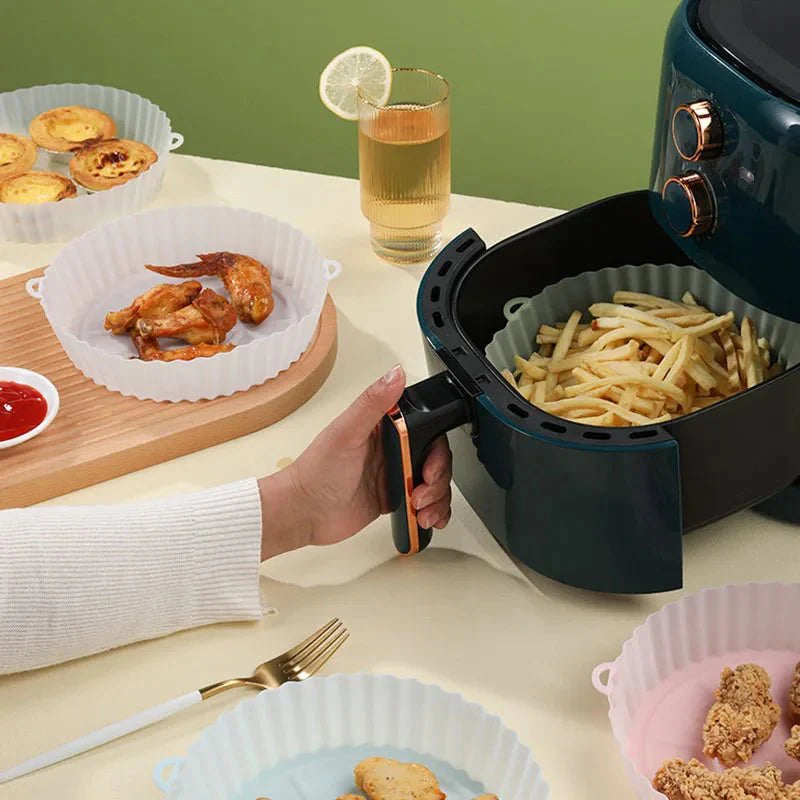 Moule Silicone Rond Air Fryer - A