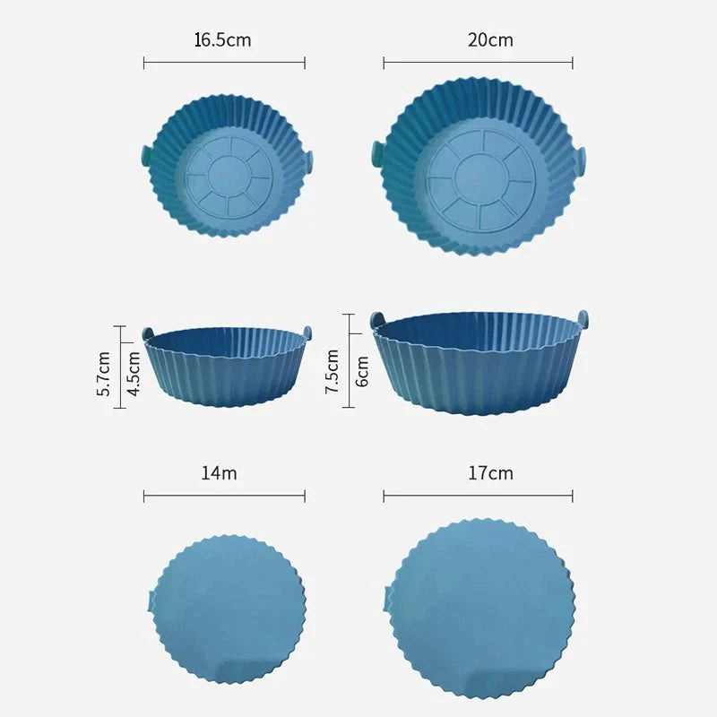 Moule Silicone Rond Air Fryer - A