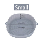 Moule Silicone Rond Air Fryer - C