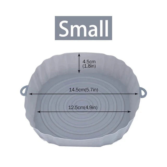 Moule Silicone Rond Air Fryer - C