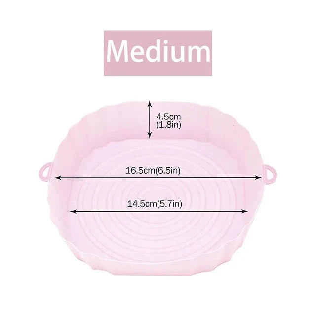 Moule Silicone Rond Air Fryer - E