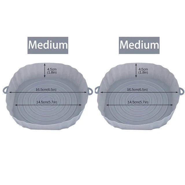Moule Silicone Rond Air Fryer - O