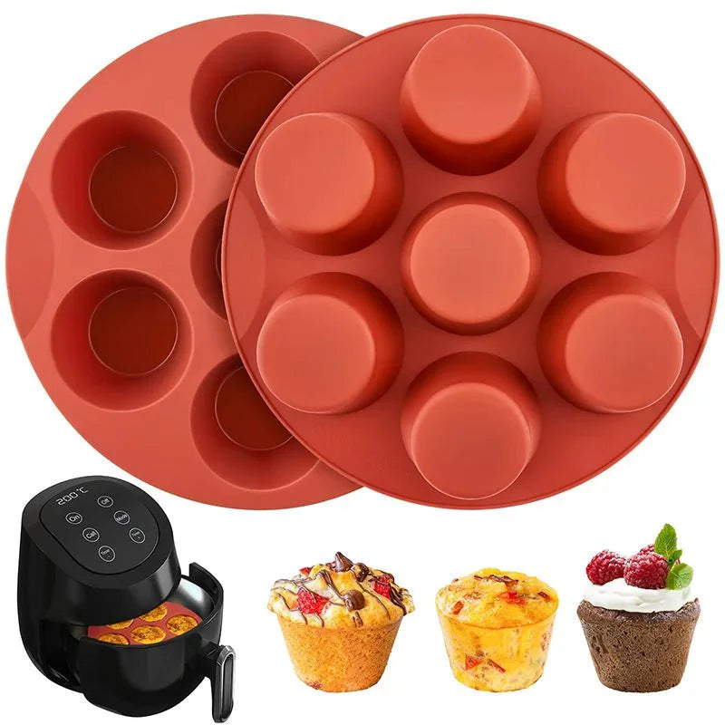 Moules à Muffins en Silicone Air Fryer -