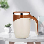 Mug Auto - Mélangeur Électrique - Marron