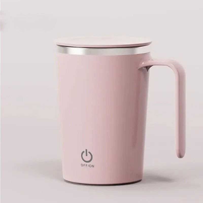 Mug Auto - Mélangeur Rechargeable USB 400ml - Rose