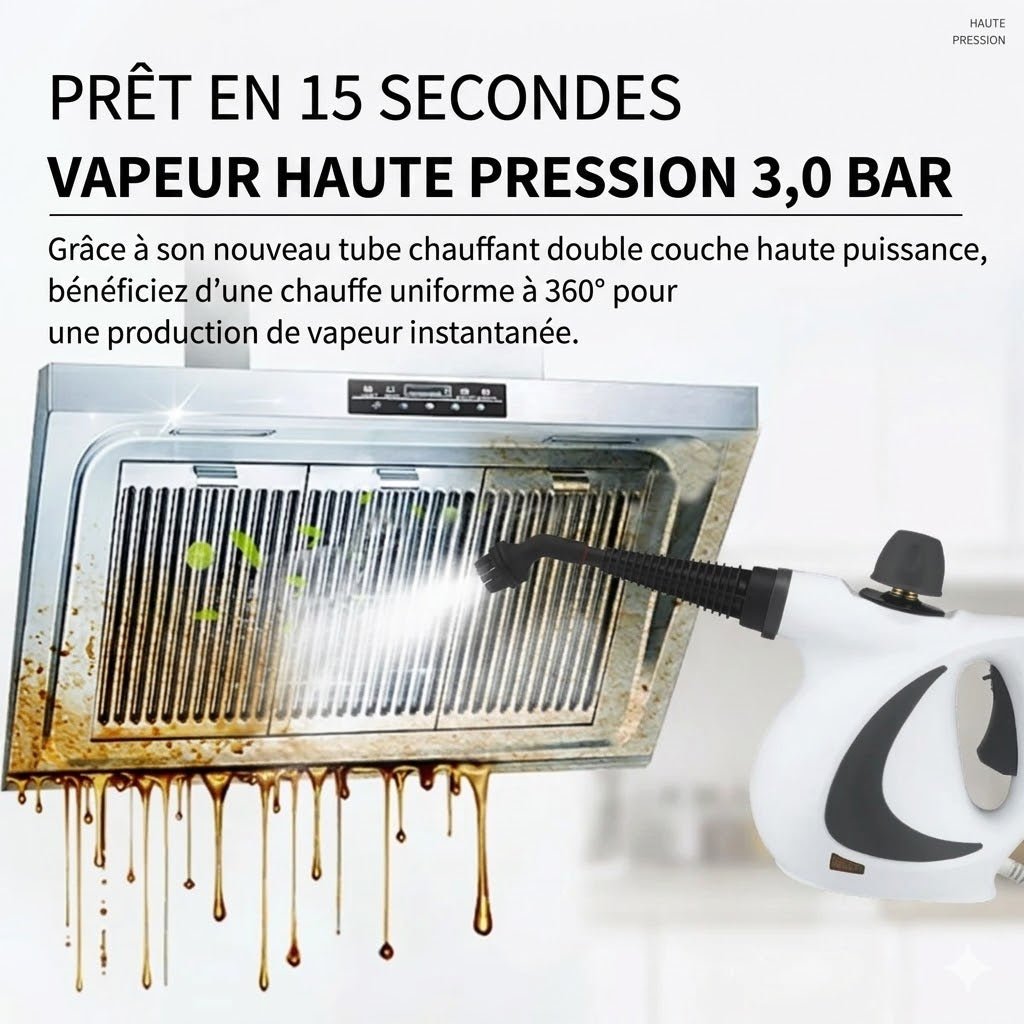 Nettoyeur Vapeur à Main - Blanc