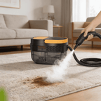 Nettoyeur Vapeur Canapé Tapis Vitre & Autre - Jaune