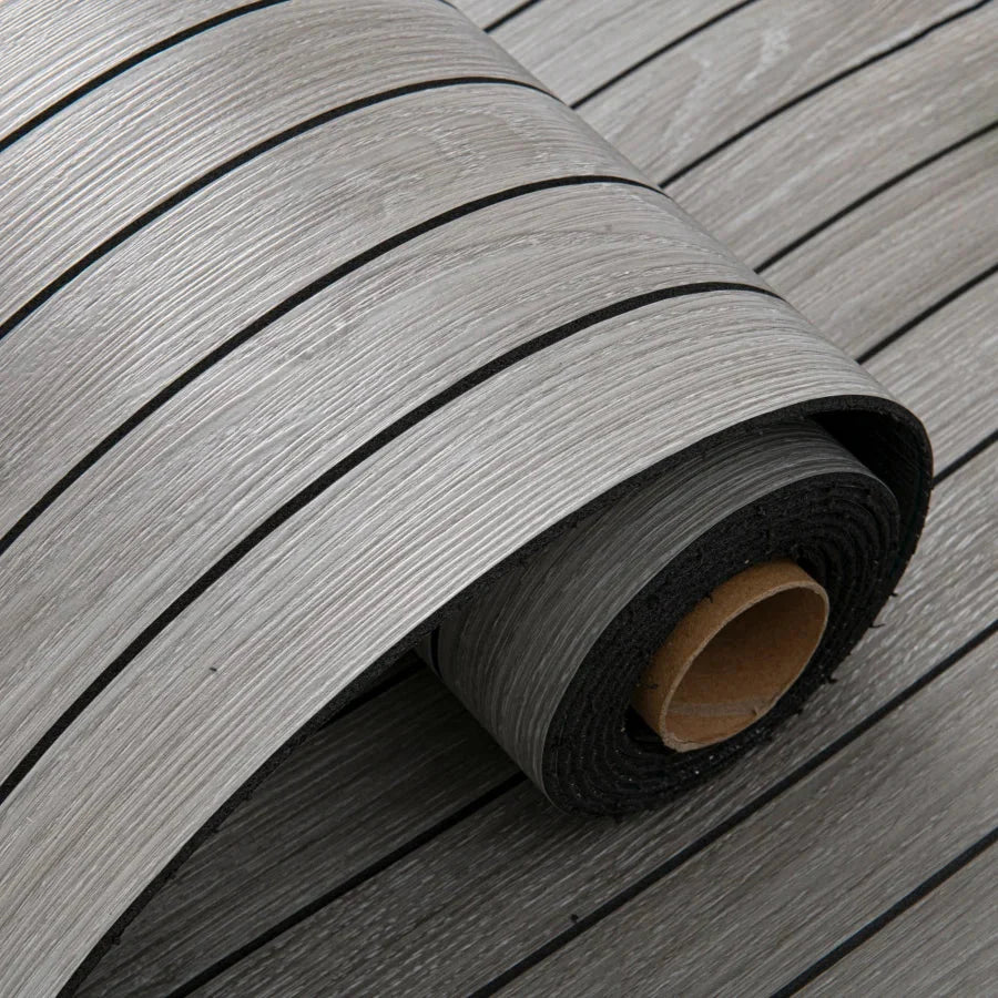 Panneau Mural Adhésif Effet Tasseaux de Bois - J