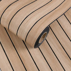 Panneau Mural Adhésif Effet Tasseaux de Bois - P