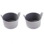 Petit Moule en Silicone Air Fryer - Gris 2pcs