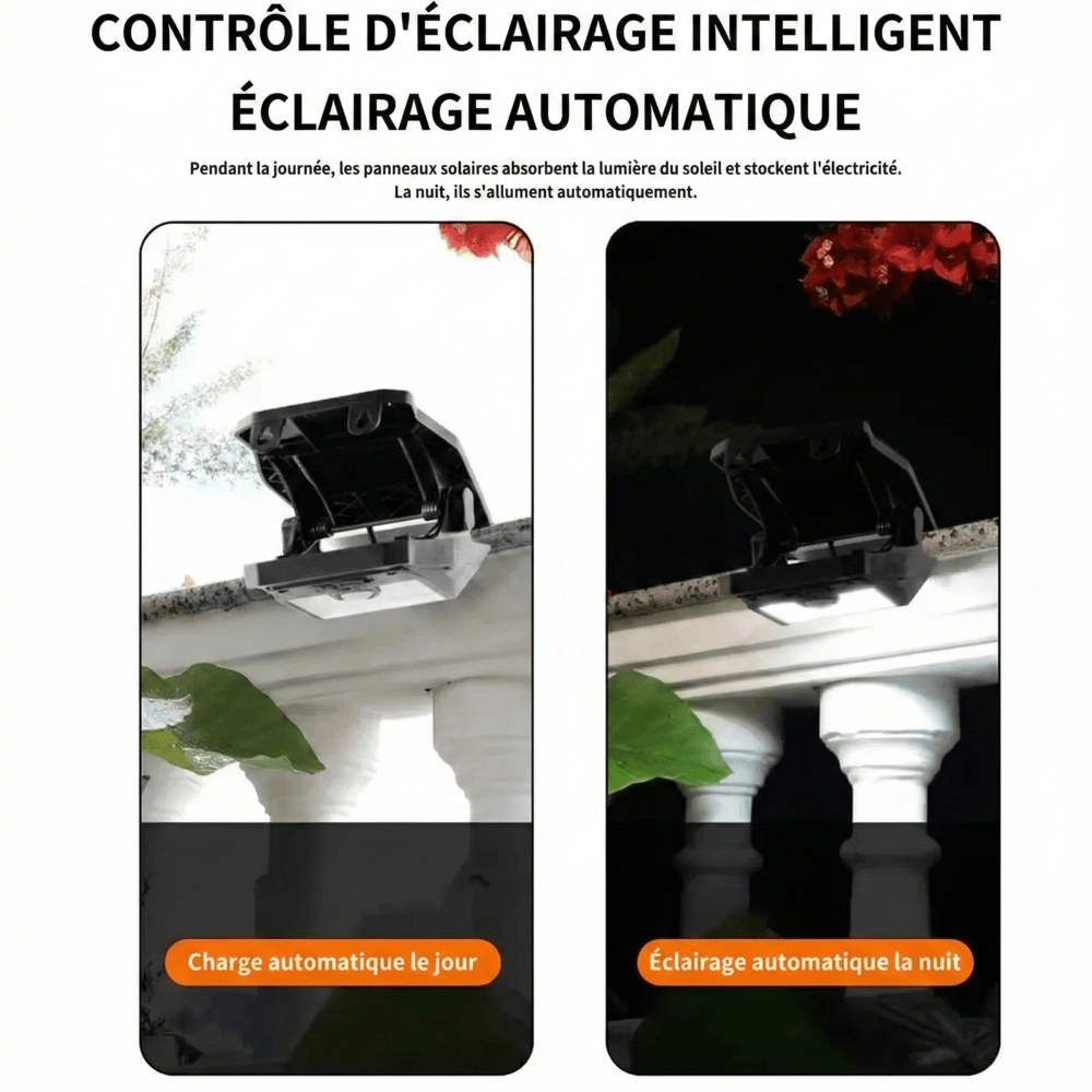 Pince Lumière LED Solaire -
