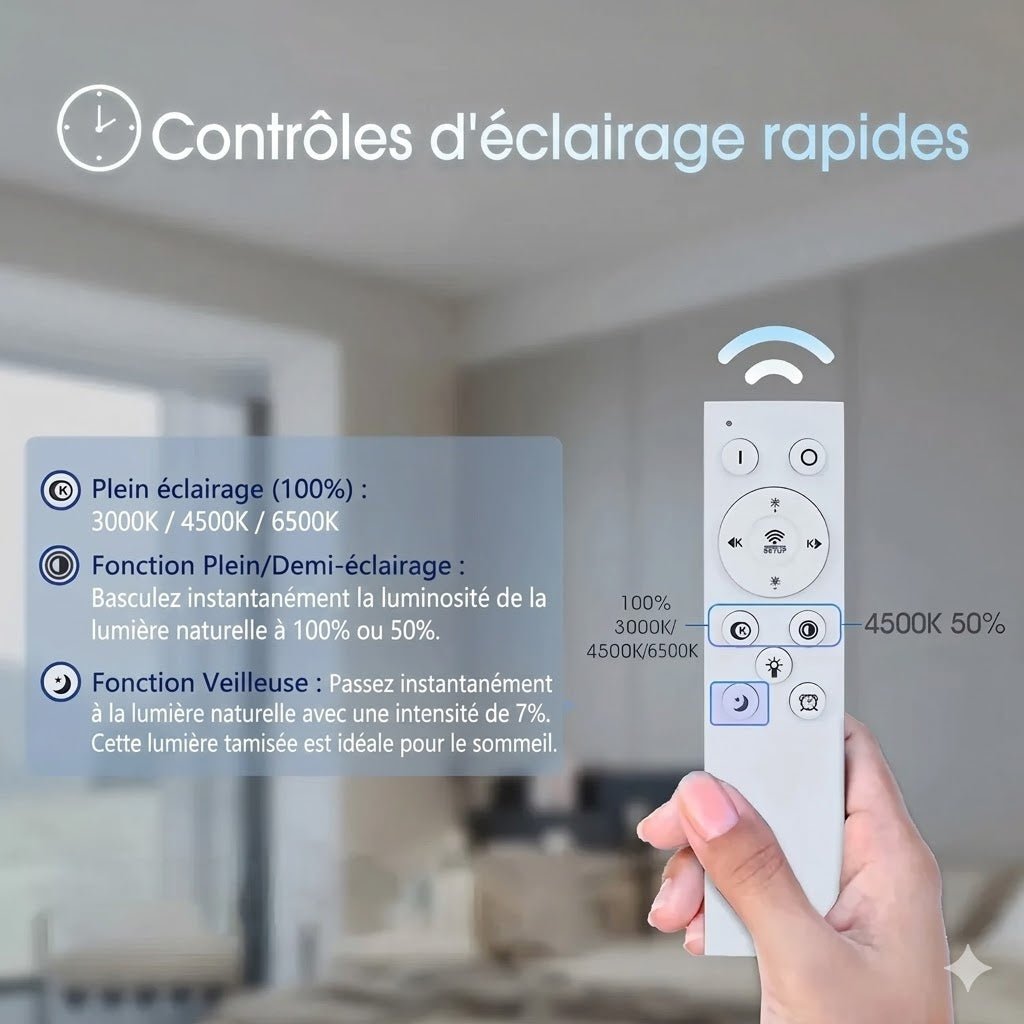 Plafonnier LED Anneaux Entrelacés Blanc - Blanc 6 Cercles LED