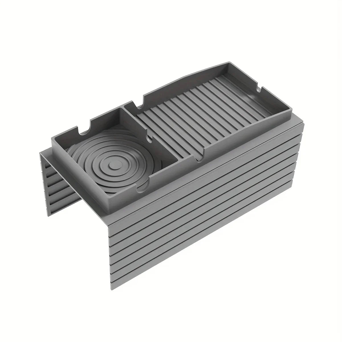 Plateau pour Accoudoir Canapé en Silicone - Blanc