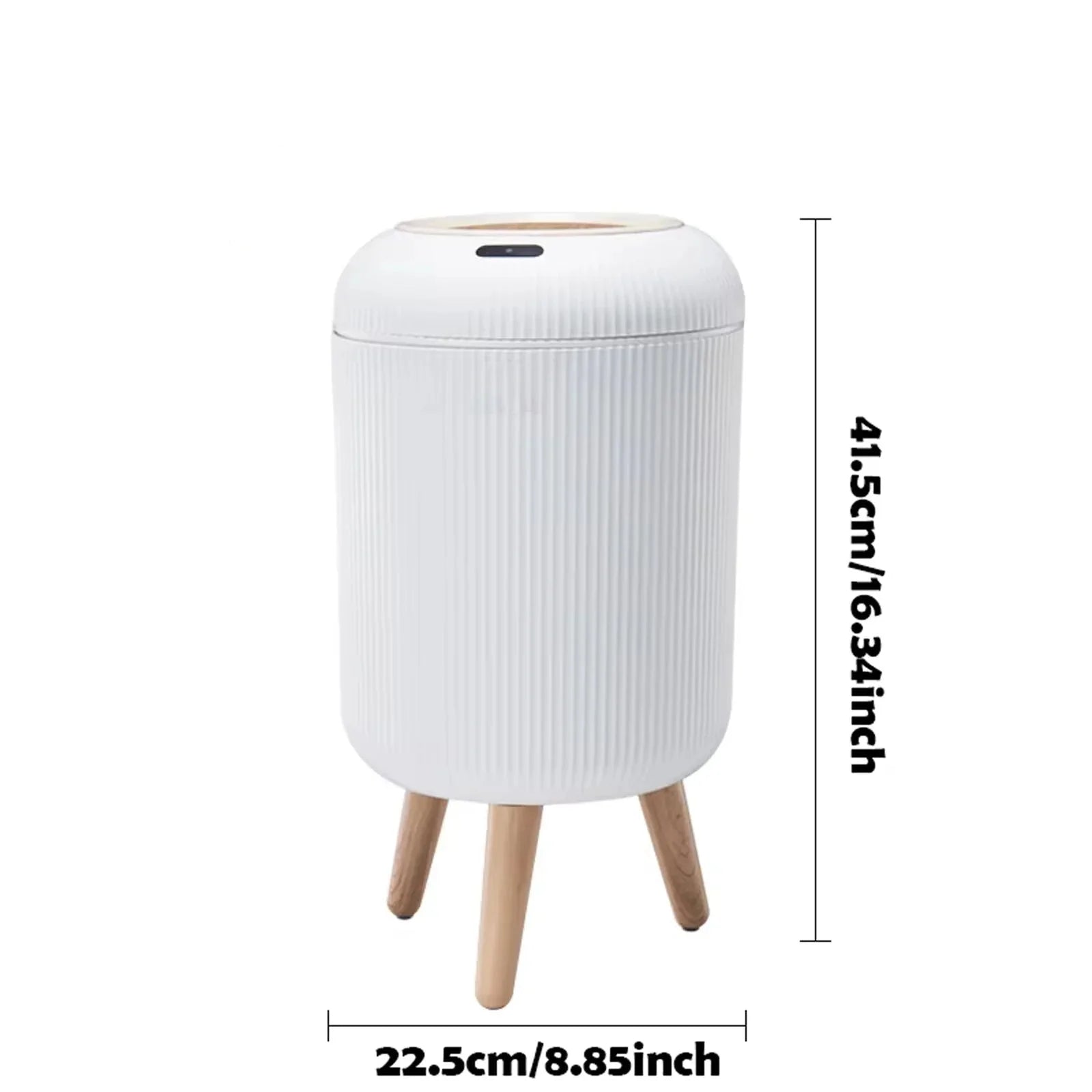 Poubelle Automatique Design Scandinave 10L - Vert