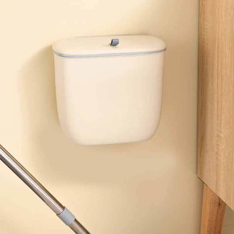 Poubelle Cuisine Suspendue avec Couvercle - 5.8L