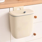 Poubelle Cuisine Suspendue avec Couvercle - 8L