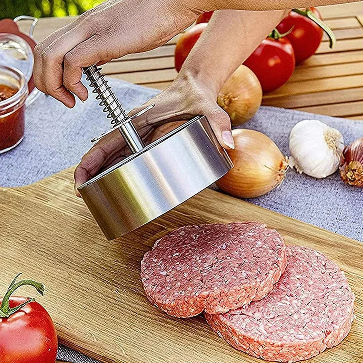 Presse Burger à Ressort - 8 CM