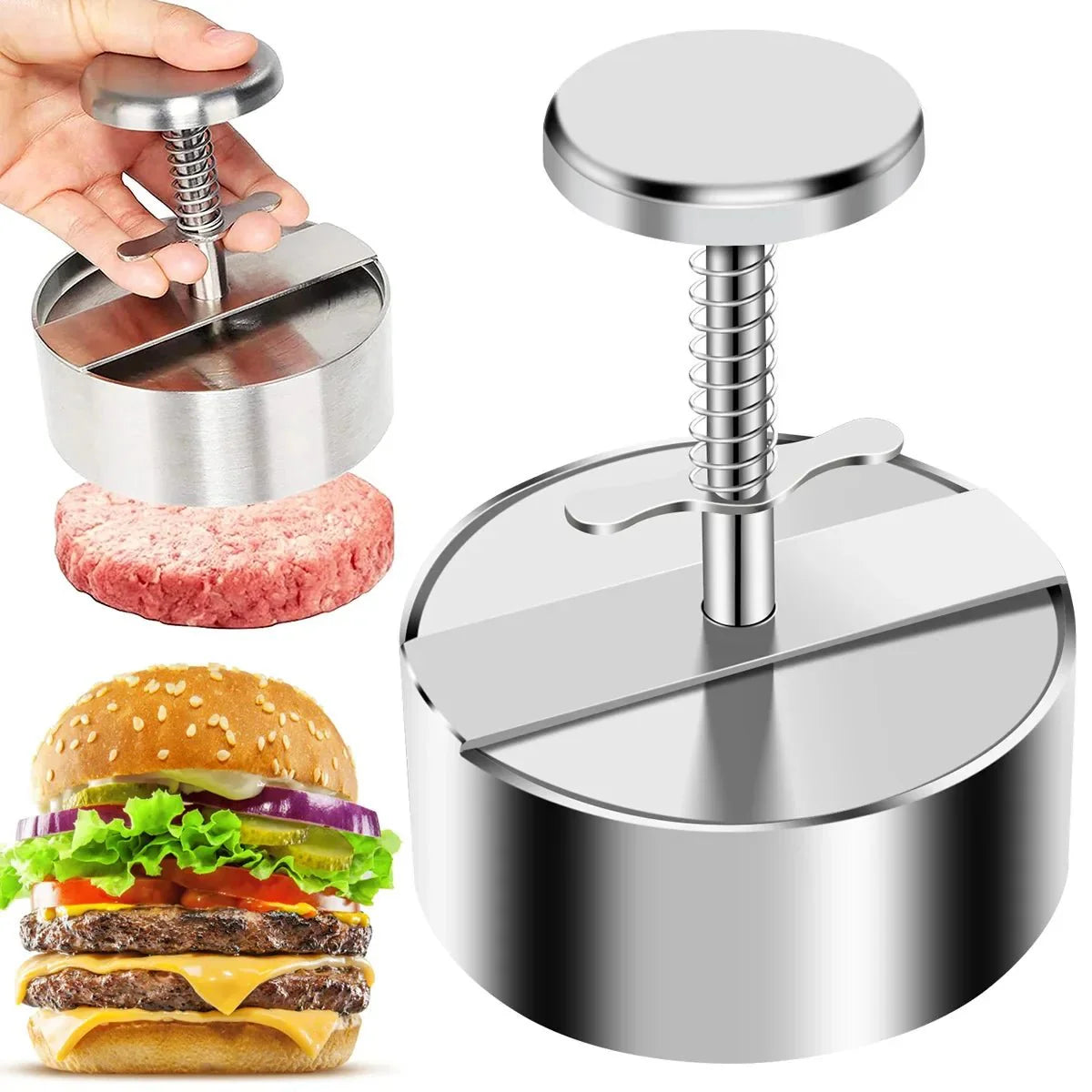 Presse Burger à Ressort - 8 CM
